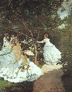 Claude Monet Women in the Garden china oil painting artist